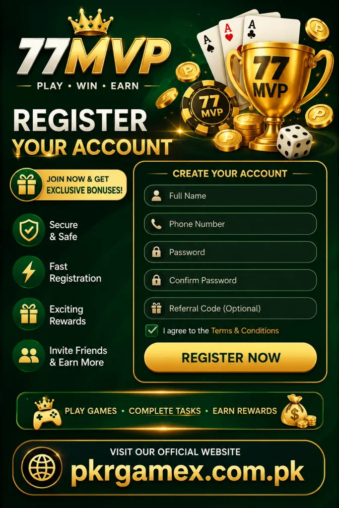 77MVP Game Registration Steps