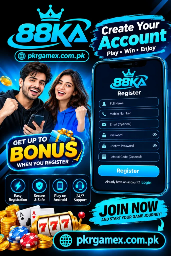 88KA Game Download Registration Steps