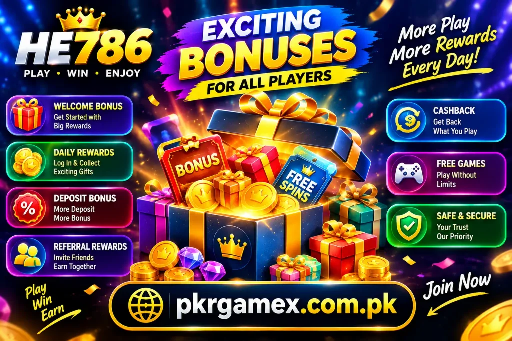 HE786 Game Download APK For Wining Box Bonuses