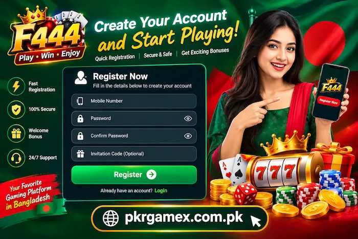 F444 APK Registration Steps