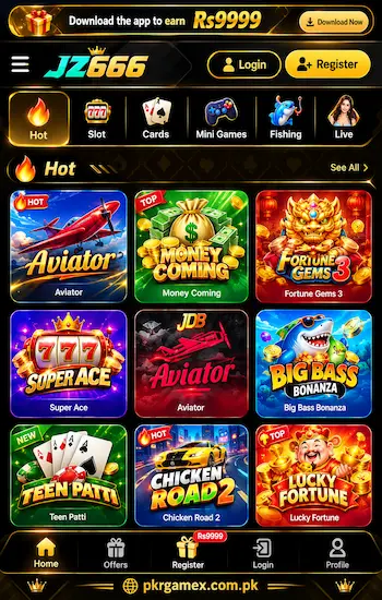 JZ666 APK Latest Earning Gaming Features