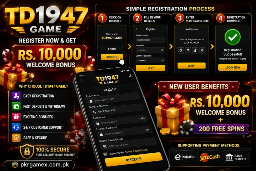 TD1947 Game Download APK For Online Earning