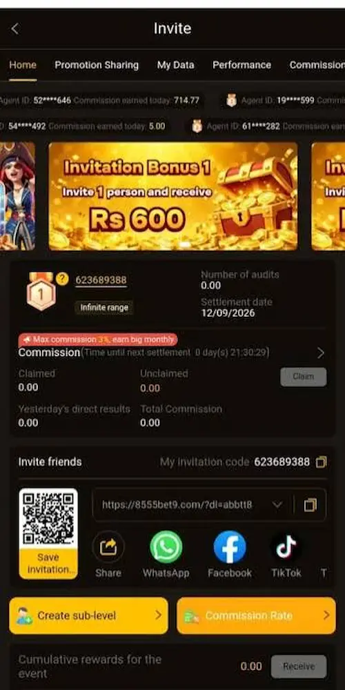 8555bet APK Download For Real PKR Earning Games