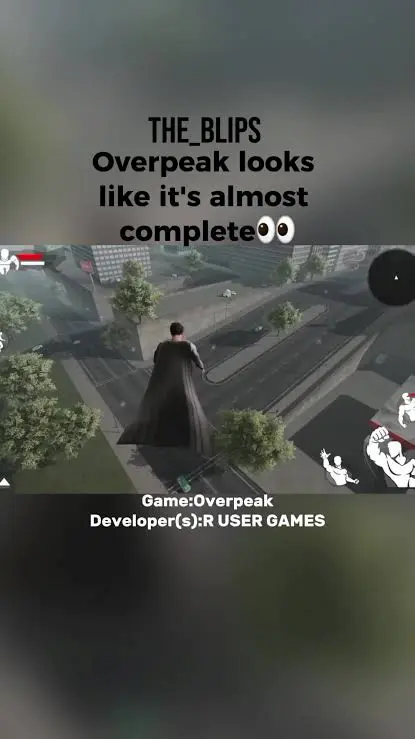 OverPeak gameplay and city exploration