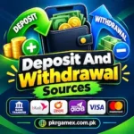 Deposit And Withdrawal Sources